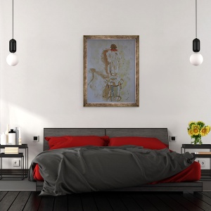 Tablou inramat - Cosima Duggal - Camila beduina, 70 x 90 cm - Img 3