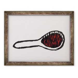 Tablou inramat - Daisy de Villeneuve - Perie Par, 60 x 80 cm