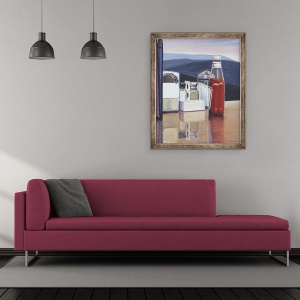 Tablou inramat - David Arsenault - Suspectii obisnuiti, 50 x 60 cm - Img 2