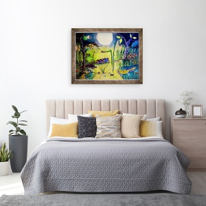Tablou inramat - Deborah Eve Alastra - Trezit in timp ce dormi, 60 x 80 cm - Img 3