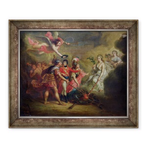 Tablou inramat - Dominique Doncre - Pacea lui Amiens, 50 x 60 cm