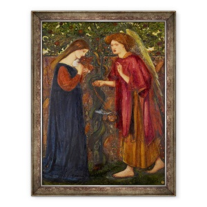 Tablou inramat - Edward Coley Burne-Jones - Buna Vestire, 70 x 90 cm