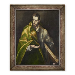 Tablou inramat - El Greco - Sfantul Iacob Maiorul, 50 x 60 cm