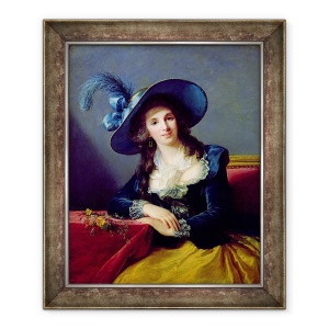 Tablou inramat - Elisabeth Louise Vigee-Lebrun - Antoinette-Elisabeth-Marie dAguesseau 1756-1828 Contesa de Segur, 50 x 60 cm