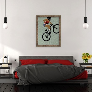 Tablou inramat - Eliza Southwood - Biker Girl, 70 x 90 cm - Img 3