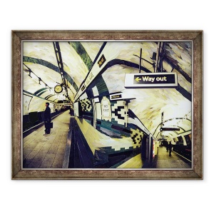 Tablou inramat - Ellen Golla - Calea de iesire Russell Square 1998, 60 x 80 cm