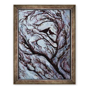 Tablou inramat - Ellen Golla - Ziua furtunoasa, Parcul Greenwich, 60 x 80 cm