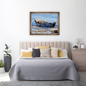 Tablou inramat - Eric Meyer - Gri?, 2019, 70 x 90 cm - Img 3