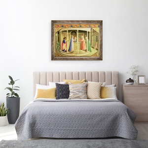 Tablou inramat - Fra Angelico - Prezentarea in templu, 60 x 80 cm - Img 3