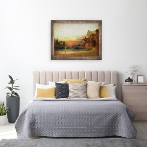 Tablou inramat - Francis Danby - Studiu pentru Grota lui Calypso, 60 x 80 cm - Img 3