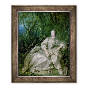 Tablou inramat - Francois Boucher - Madame de Pompadour I, 70 x 85 cm