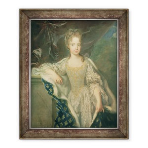 Tablou inramat - Francois de Troy - Portret De Adelaide De Savoia, 70 x 85 cm