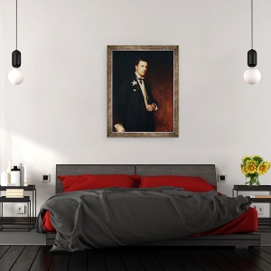 Tablou inramat - Frank Holl - Portretul Lui Joseph Chamberlain, 60 x 80 cm - Img 3