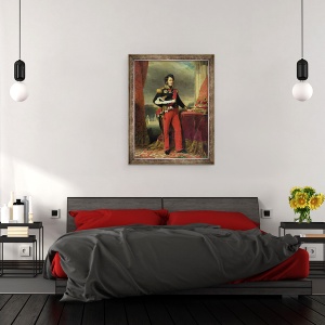 Tablou inramat - Franz Xaver Winterhalter - Louis-Philippe I 1773-1850, 60 x 80 cm - Img 3