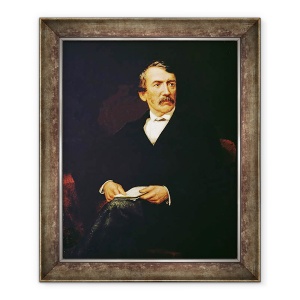 Tablou inramat - Frederick Havill - Portret De Livingstone 1813-1873, 50 x 60 cm