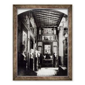 Tablou inramat - French Photographer - Interiorul Palatului Pompeian al Printului Napoleon, 60 x 80 cm