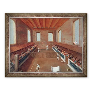 Tablou inramat - Gabriele Bella - Joc de Rachete, 60 x 80 cm