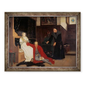 Tablou inramat - Georg Rosen - Regele Erik al XIV-lea al Suediei 1533-77 1871, 60 x 80 cm