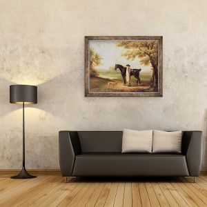 Tablou inramat - George Garrard - Cal, 70 x 90 cm - Img 2