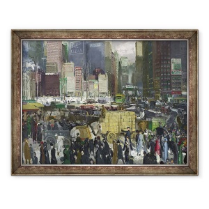 Tablou inramat - George Wesley Bellows - New York, 60 x 80 cm