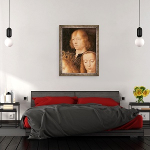 Tablou inramat - Gerard David - Autoportret, 70 x 90 cm - Img 3