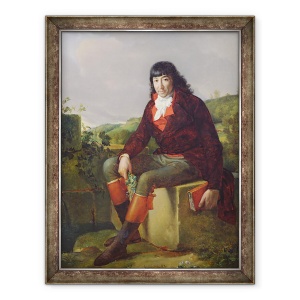 Tablou inramat - Gerard van Spaendonck - Portretul lui Louis Marie de La Revelliere-Lepeaux 1753-1824 dupa un portret de Francois Gerard 1770-1837, 60 x 80 cm