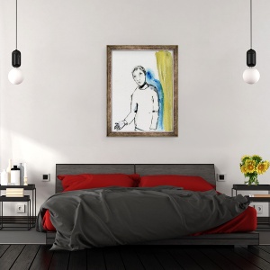 Tablou inramat - Gigi Sudbury - Bine ai venit, 2107, 60 x 80 cm - Img 3