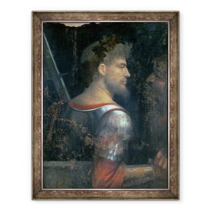 Tablou inramat - Giorgione - Un soldat, 60 x 80 cm