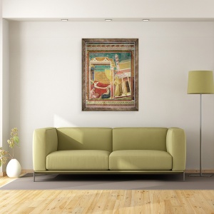 Tablou înrămat Giotto di Bondone Visul Inocenților III 70x90 cm