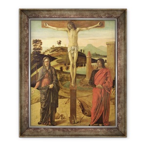 Tablou inramat - Giovanni Bellini - Calvarul, 70 x 85 cm