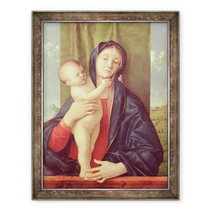 Tablou inramat - Giovanni Bellini - Virgin si Copil, 60 x 80 cm