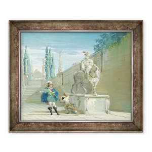 Tablou inramat - Giuseppe Bernardino Bison - Don Juan I, 70 x 85 cm