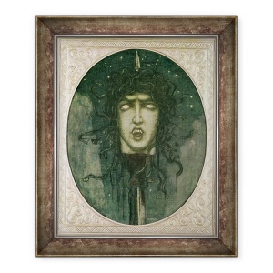Tablou inramat - Glauco Cambon - Medusa, 50 x 60 cm