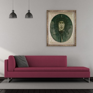 Tablou inramat - Glauco Cambon - Medusa, 50 x 60 cm - Img 2
