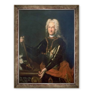 Tablou inramat - Godfrey Kneller - 01148 Feldmaresalul contele Guidobald von Starhemberg, 60 x 80 cm