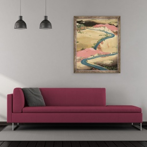 Tablou inramat - Grace Helmer - Drum, 50 x 60 cm - Img 2