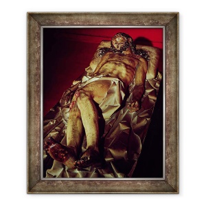 Tablou inramat - Gregorio Fernandez - Cristosul mort, 50 x 60 cm