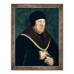 Tablou inramat - Hans Holbein the Younger - Sir Henry Wyatt c.1460-1537, 60 x 80 cm