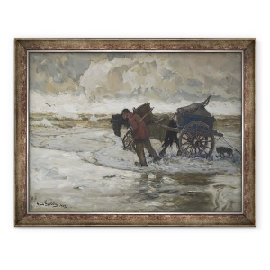 Tablou inramat - Hans von Bartels - La Dune, 60 x 80 cm
