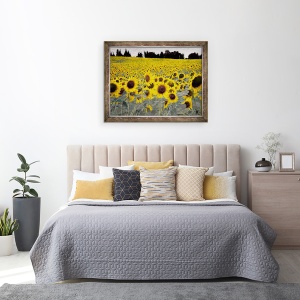 Tablou inramat - Helen White - Dealul cu fete insorite, 2019, 70 x 90 cm - Img 3
