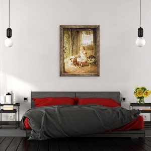 Tablou inramat - Helena J. Maguire - Mese Mates, 60 x 80 cm - Img 3