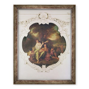 Tablou inramat - Henri Antoine de Favanne - Rinaldo si Armida, 70 x 90 cm