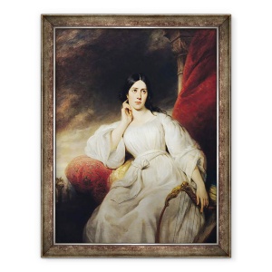 Tablou inramat - Henri Decaisne - Madame Malibran 1808-36 in rolul lui Desdemona, 60 x 80 cm