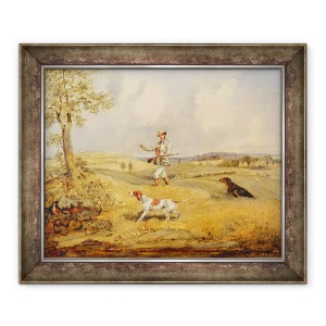 Tablou inramat - Henry Thomas Alken - Partridge fotografiere, 70 x 85 cm