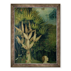Tablou inramat - Hieronymus Bosch - Gradina deliciilor Pamantesti XII, 60 x 80 cm