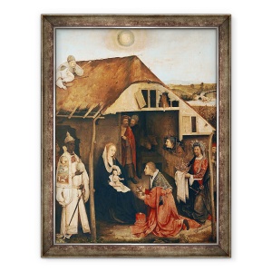 Tablou inramat - Hieronymus Bosch - Nasterea Domnului, 70 x 90 cm