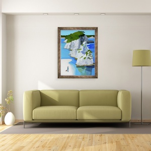 Tablou inramat - Hiroyuki Izutsu - Paradis, 60 x 80 cm - Img 2