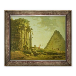 Tablou inramat - Hubert Robert - Accidentul, 70 x 85 cm