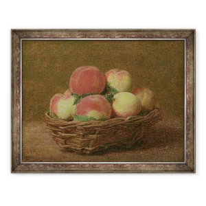 Tablou inramat - Ignace Henri Jean Fantin-Latour - Piersici, 70 x 90 cm