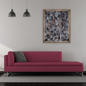 Tablou inramat - Ikahl Beckford - Calatorii astrale, 50 x 60 cm - Img 2